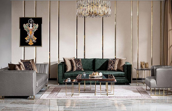 Mercan Luxury Salon Takımı