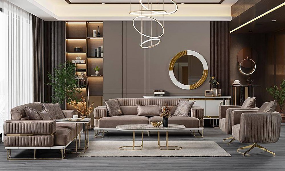 Hanzade Salon Takımı İndirimli Mobilya