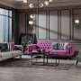 Liona Pembe Salon Takımı Modern Koltuk Takımı Liona Pembe Salon Takımı Modern Koltuk Takımı