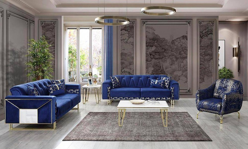 Nehir Gold Salon Takımı İndirimli Mobilya