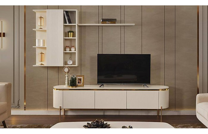 Mood Ekru Gold Tv Ünitesi