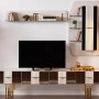 Sevilla Ekru - Gold Tv Ünitesi İndirimli Mobilya