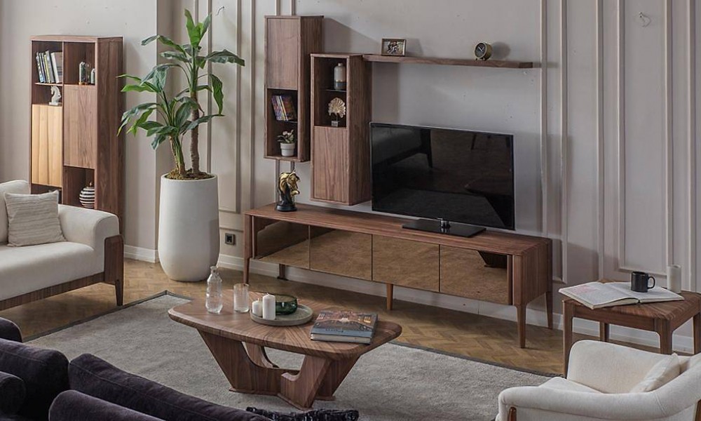 Frezya Tv Ünitesi V3Ahşap TV Ünitesi Frezya Tv Ünitesi V3Ahşap TV Ünitesi