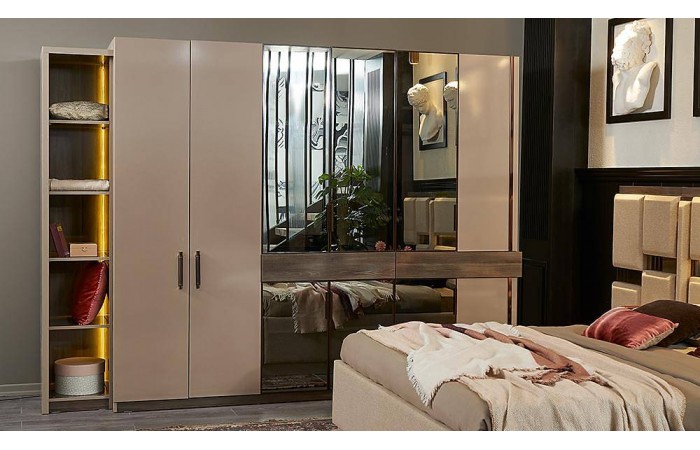 Jasper 6 Kapılı Gardrop