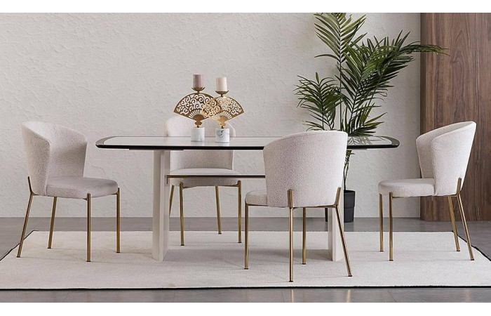 Malibu Modern Yemek Masası Takımı