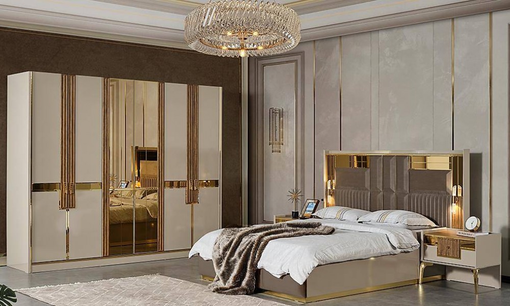 Noble Bazalı Yatak Odası İndirimli Mobilya Noble Bazalı Yatak Odası İndirimli Mobilya