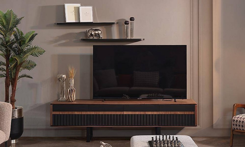 Nirvana Tv Ünitesi - Antrasit İndirimli Mobilya