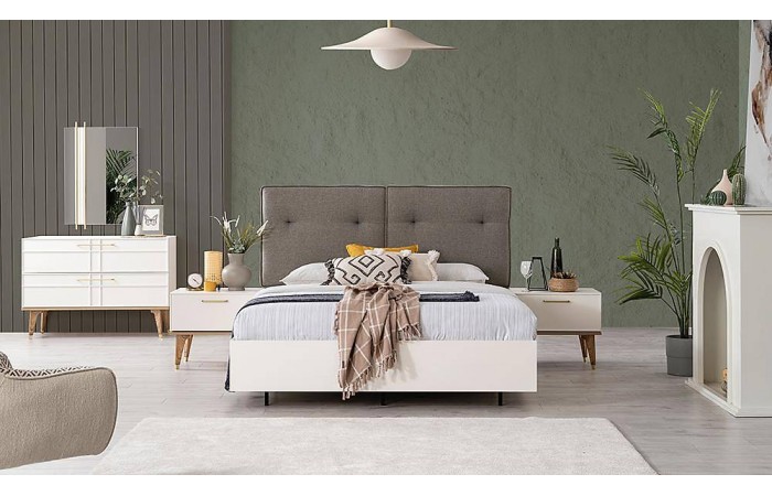 Morena Bazalı Yatak Odası - 6 Kapılı