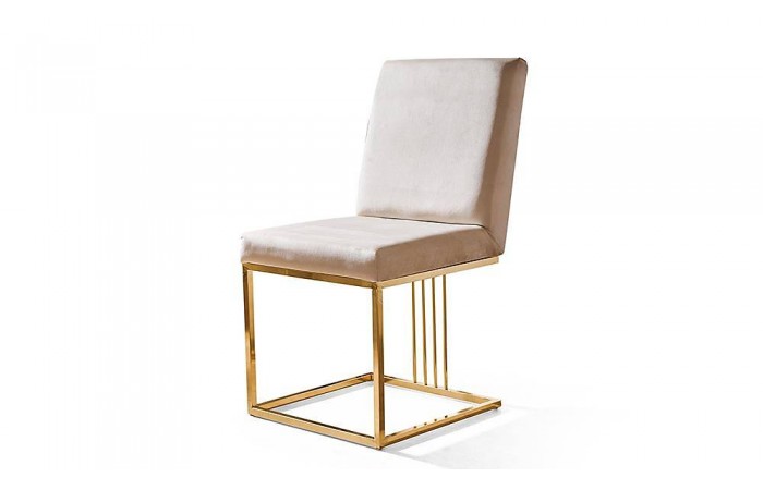 Luxor Luxury Sandalye 6 Adet - Ekru