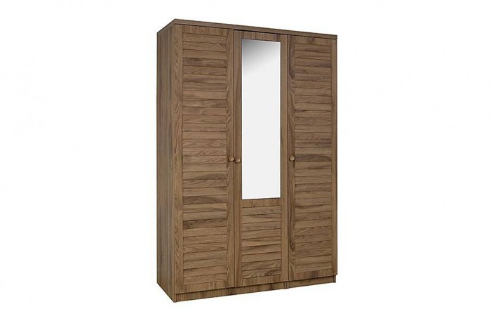 Justo Ceviz Gardrop - 3 Kapılı