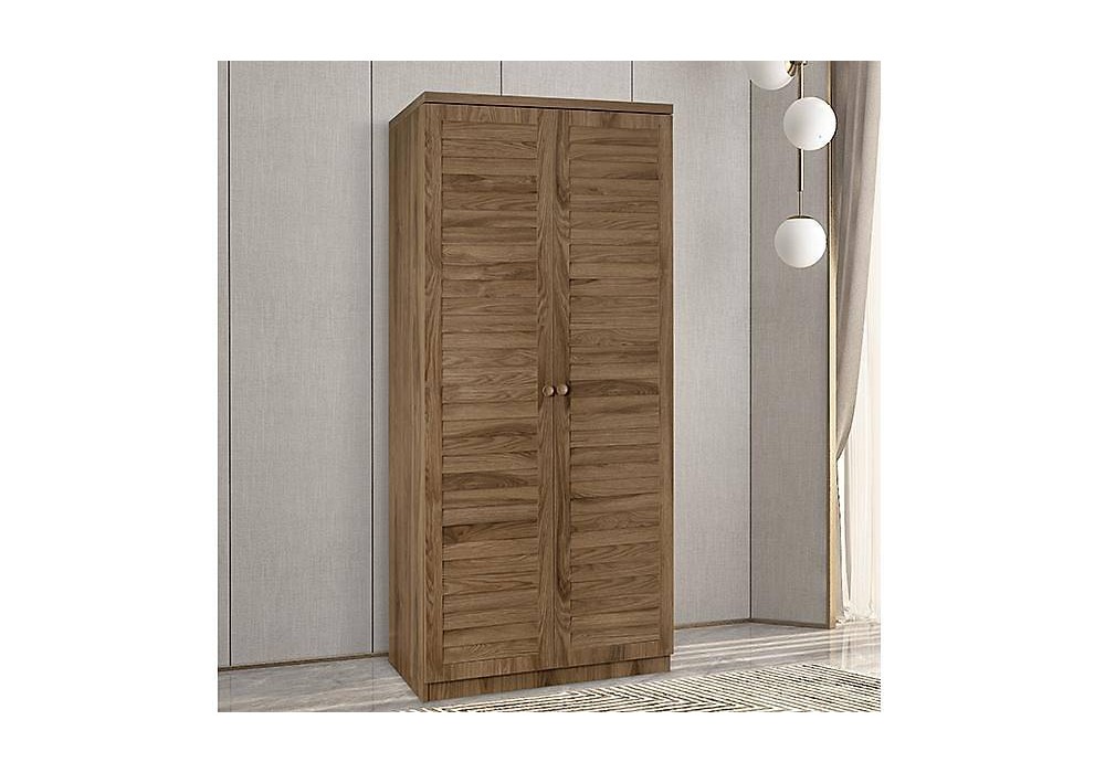 Justo Ceviz Gardrop - 2 Kapılı