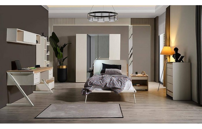 Moderno Genç Odası - 4 Kapılı