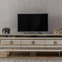 Işıltı Luxury Ekru Tv SehpasıAvangarde TV Ünitesi