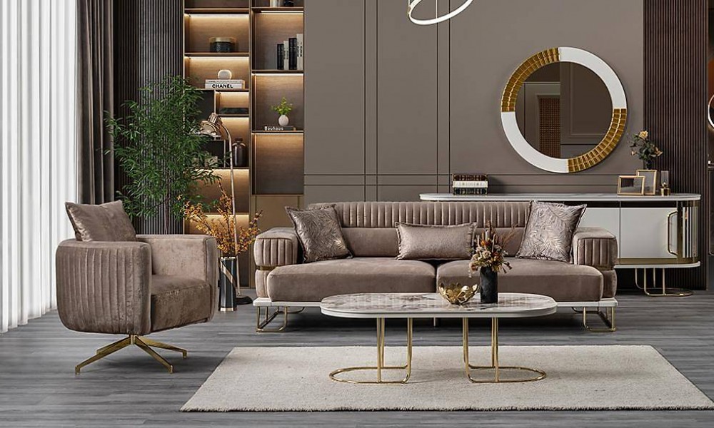 Hanzade Salon Takımı İndirimli Mobilya