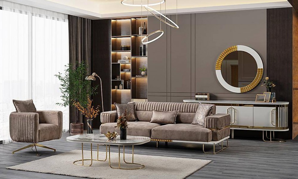 Hanzade Salon Takımı İndirimli Mobilya