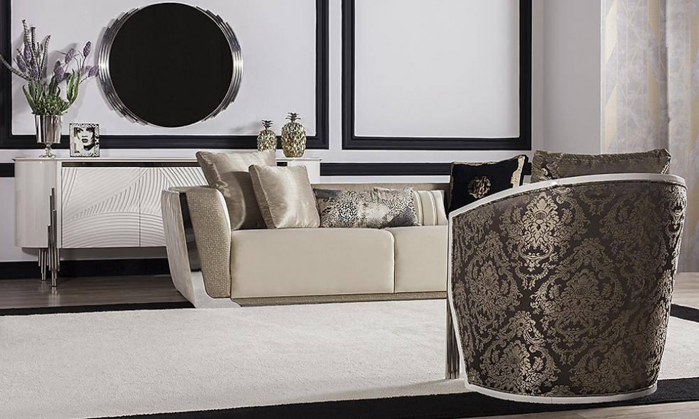 Kristal Salon Takımı İndirimli Mobilya