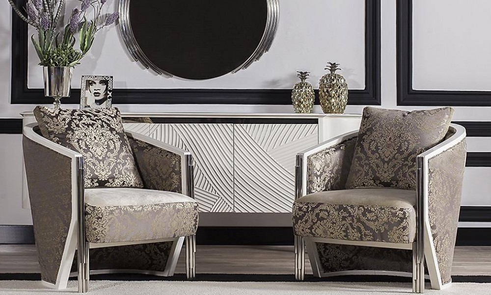 Kristal Salon Takımı İndirimli Mobilya