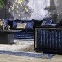 Saray Lüks Salon Takımı - Klasik Mavi İndirimli Mobilya