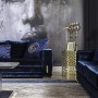Saray Lüks Salon Takımı - Klasik Mavi İndirimli Mobilya