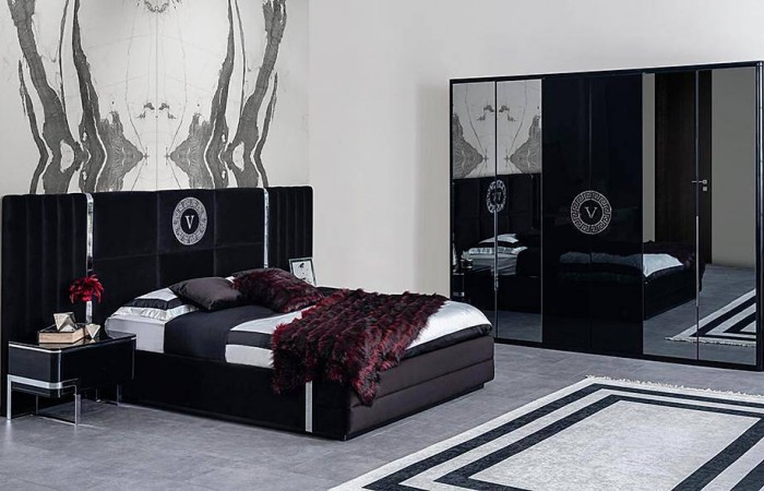 Versace Luxury Bazalı Yatak Odası