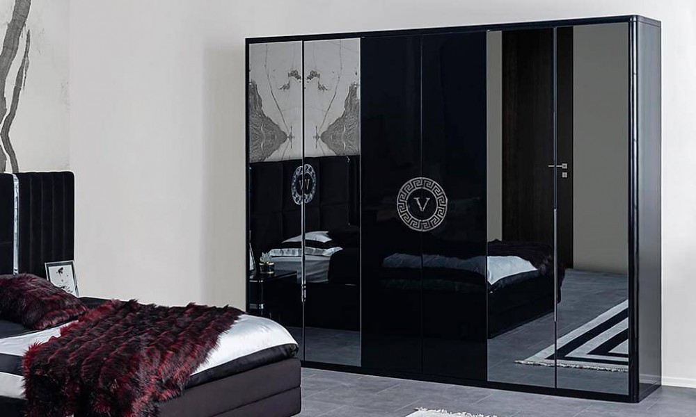 Versace Luxury 6 Kapılı Gardrop İndirimli Mobilya Versace Luxury 6 Kapılı Gardrop İndirimli Mobilya
