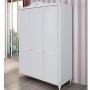 White Romantic 3 Kapılı Gardrop İndirimli Mobilya White Romantic 3 Kapılı Gardrop İndirimli Mobilya