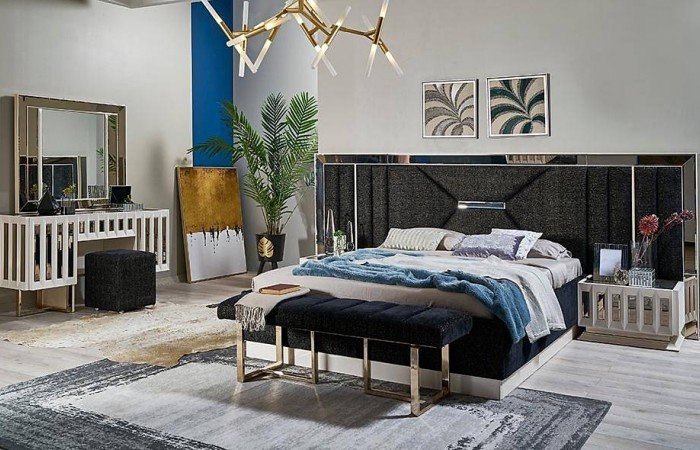 Luxe Luxury Bazalı Yatak Odası