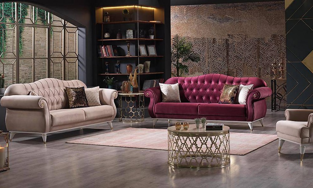 Karşıyaka Salon Takımı Metal Kasa İndirimli Mobilya Karşıyaka Salon Takımı Metal Kasa İndirimli Mobilya
