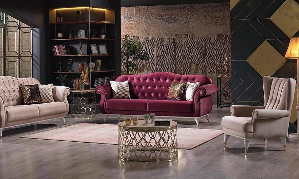 Karşıyaka Salon Takımı Metal Kasa İndirimli Mobilya Karşıyaka Salon Takımı Metal Kasa İndirimli Mobilya