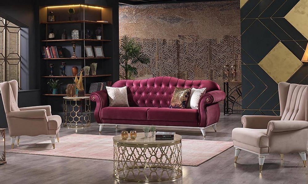 Karşıyaka Salon Takımı Metal Kasa İndirimli Mobilya Karşıyaka Salon Takımı Metal Kasa İndirimli Mobilya
