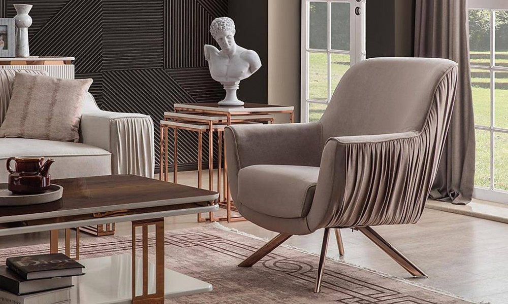 Orenda Krem Salon Takımı İndirimli Mobilya Orenda Krem Salon Takımı İndirimli Mobilya