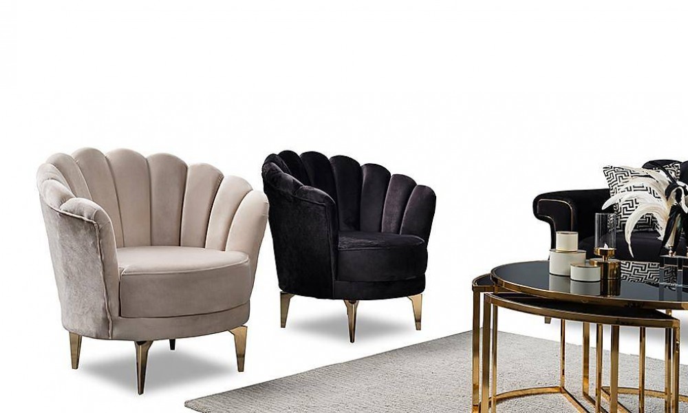 Holly Gold Salon Takımı İndirimli Mobilya