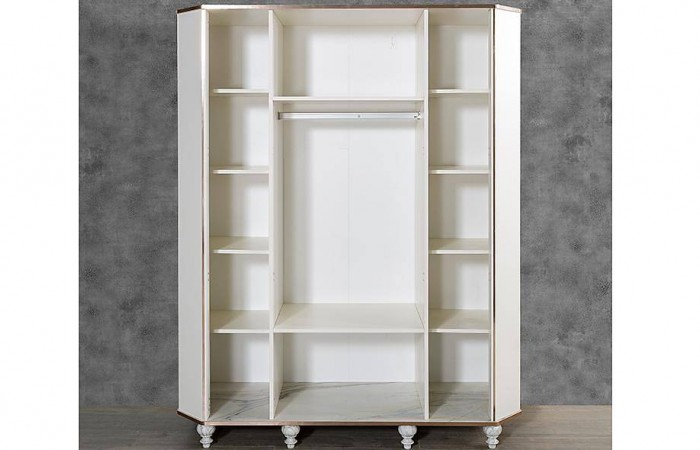 Luna White 4 Kapılı Gardrop