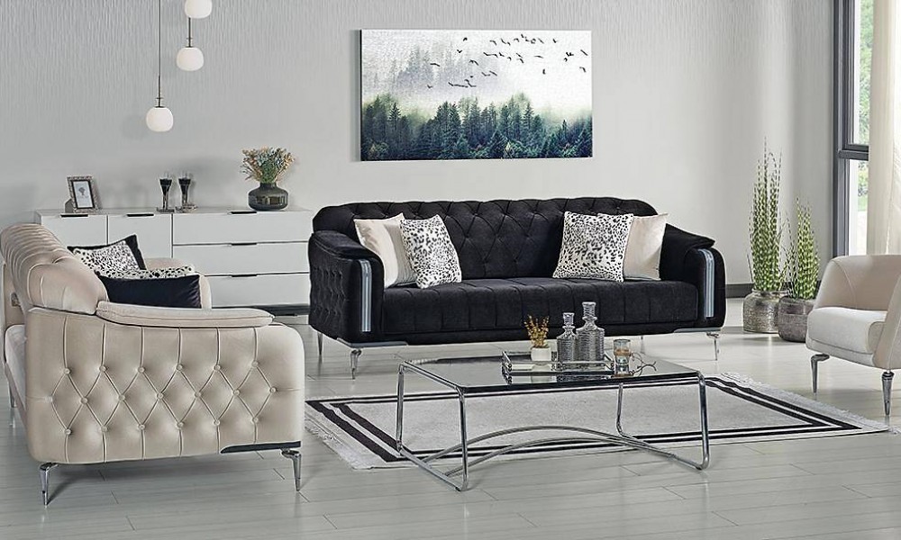 Toledo Koltuk Takımı Metal Kasa Modern Koltuk Takımı Toledo Koltuk Takımı Metal Kasa Modern Koltuk Takımı