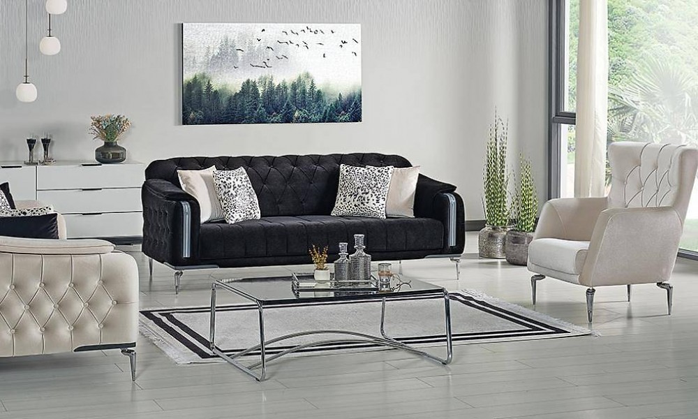 Toledo Koltuk Takımı Metal Kasa Modern Koltuk Takımı Toledo Koltuk Takımı Metal Kasa Modern Koltuk Takımı