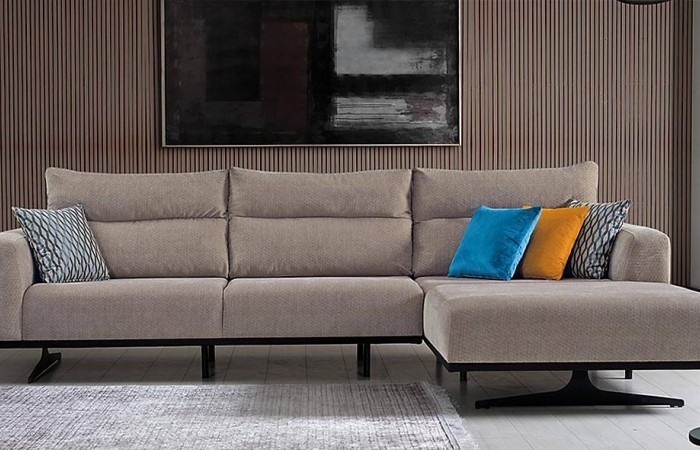 Valentino Köşe Takımı Metal Kasa