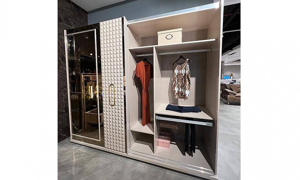 Valentina Luxury Sürgülü Gardrop İndirimli Mobilya