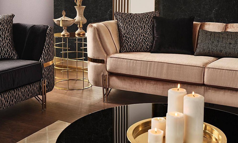 Kamelya Salon Takımı İndirimli Mobilya