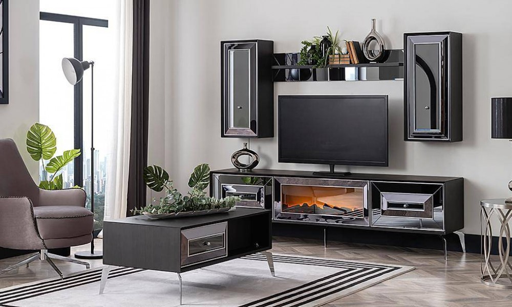 Lukka Antrasit Tv Ünitesi Modern TV Ünitesi Lukka Antrasit Tv Ünitesi Modern TV Ünitesi