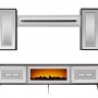 Lukka Antrasit Tv Ünitesi Modern TV Ünitesi Lukka Antrasit Tv Ünitesi Modern TV Ünitesi