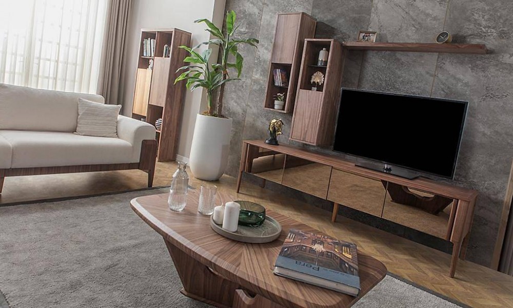 Frezya Tv Ünitesi V3Ahşap TV Ünitesi Frezya Tv Ünitesi V3Ahşap TV Ünitesi