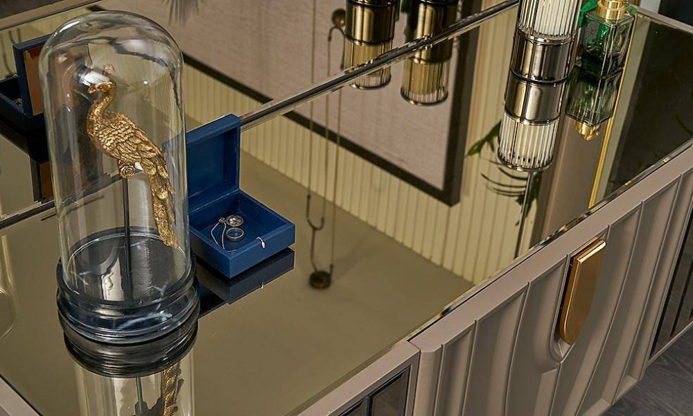 Hilton Bazalı Yatak Odası İndirimli Mobilya