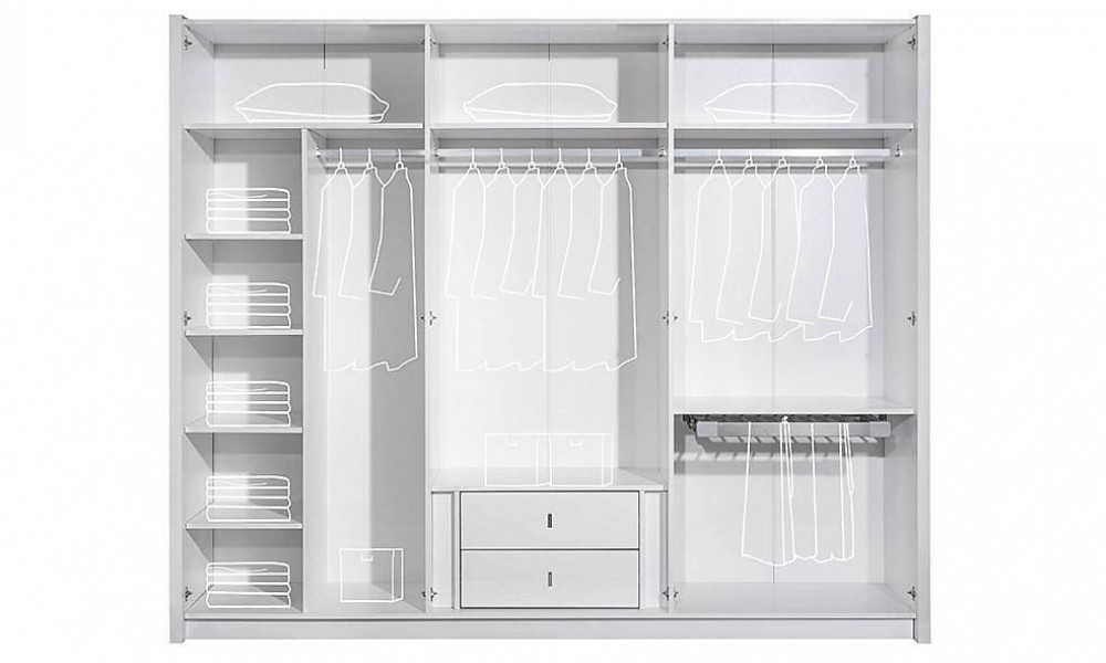 Dior 6 Kapılı Gardrop İndirimli Mobilya Dior 6 Kapılı Gardrop İndirimli Mobilya