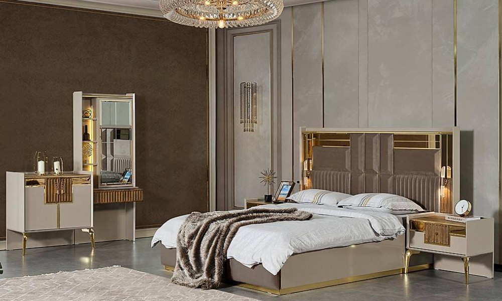 Noble Bazalı Yatak Odası İndirimli Mobilya Noble Bazalı Yatak Odası İndirimli Mobilya