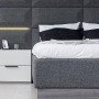 Cardea Bazalı Yatak Odası - Fanus Cam KapaklıModern Yatak Odası