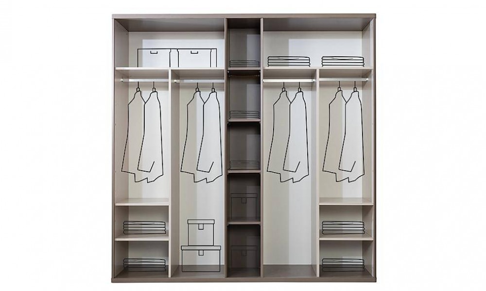 Valdes 4 Kapılı Gardrop İndirimli Mobilya