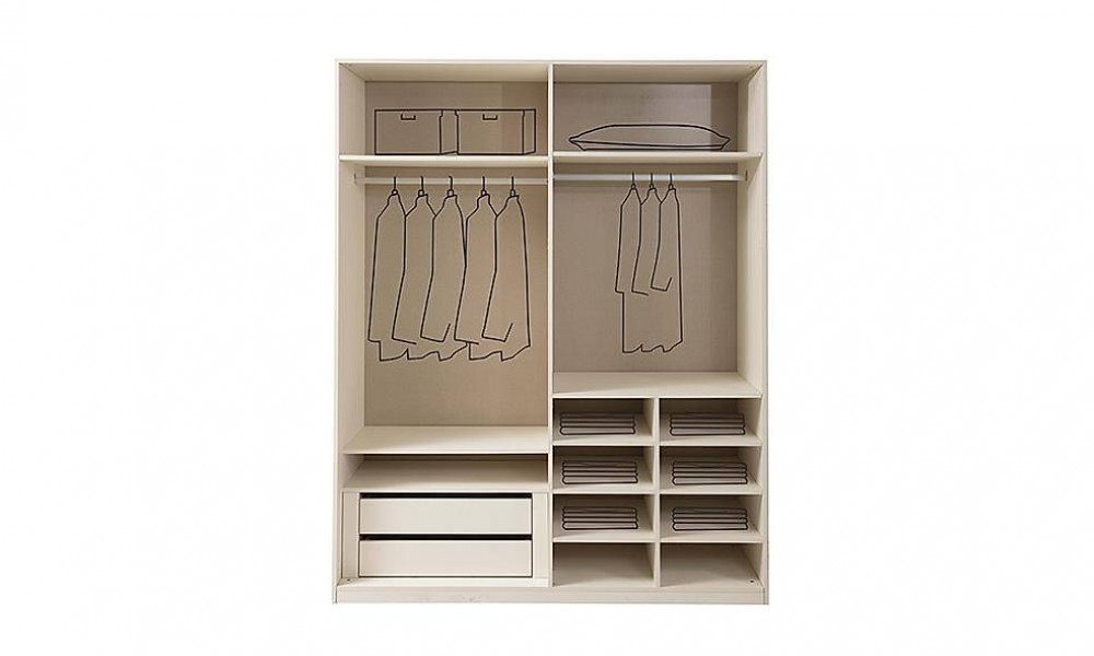 Trio 4 Kapılı Gardrop İndirimli Mobilya