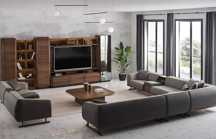 Vals Tv Ünitesi - Ceviz