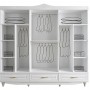 Monreal 6 Kapılı Mdf GardropKapaklı Gardırop Monreal 6 Kapılı Mdf GardropKapaklı Gardırop