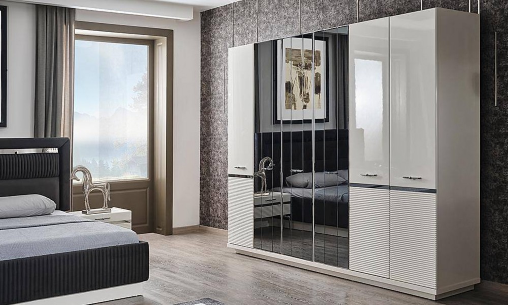 Mercy 6 Kapılı Gardrop İndirimli Mobilya Mercy 6 Kapılı Gardrop İndirimli Mobilya